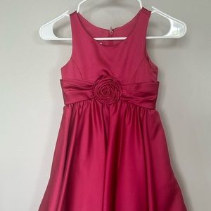 Girls flower girl dress , David’s bridal